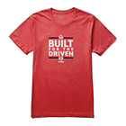 Ram Trucks Collection - Built for the Driven Short Sleeve Tee, Red Heather, dynamic 1