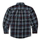 Hastings Flannel Shirt, Black Steel Plaid, dynamic 3
