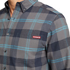 Hastings Flannel Shirt, Grey Plaid, dynamic 5