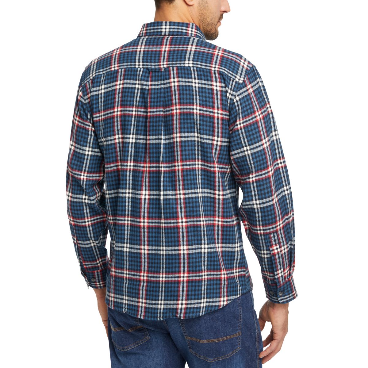 Hastings Flannel Shirt, Harbor Plaid, dynamic 4