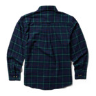 Hastings Flannel Shirt, Navy Plaid, dynamic 2
