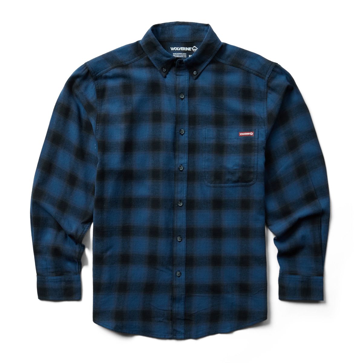 Men's Chamois Shirt, Traditional Fit, Plaid