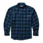 Hastings Flannel Shirt, Dusk Blue Plaid, dynamic 1