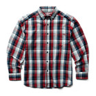 Hastings Flannel Shirt, Red Navy Plaid, dynamic 1
