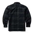 Hastings Sherpa Lined Zip Shirt-Jac, Shadow Grey Plaid, dynamic 3
