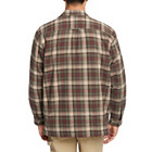 Hastings Sherpa Lined Zip Shirt-Jac, Black Olive Plaid, dynamic 4