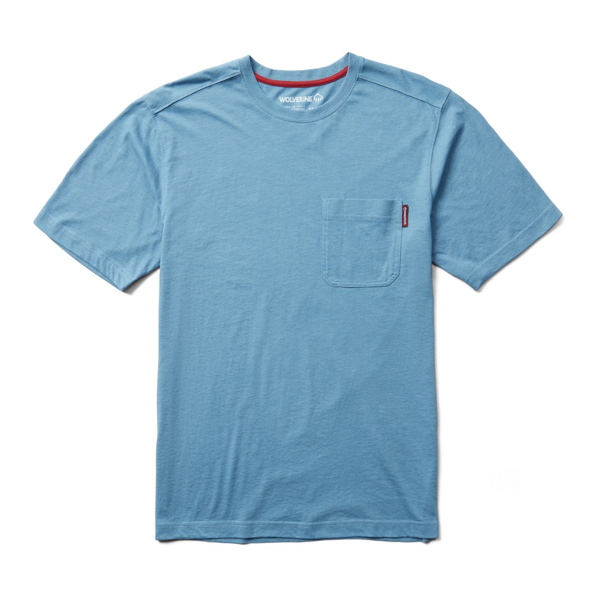 Classic Short Sleeve Pocket Tee, Blue Shadow, dynamic 1