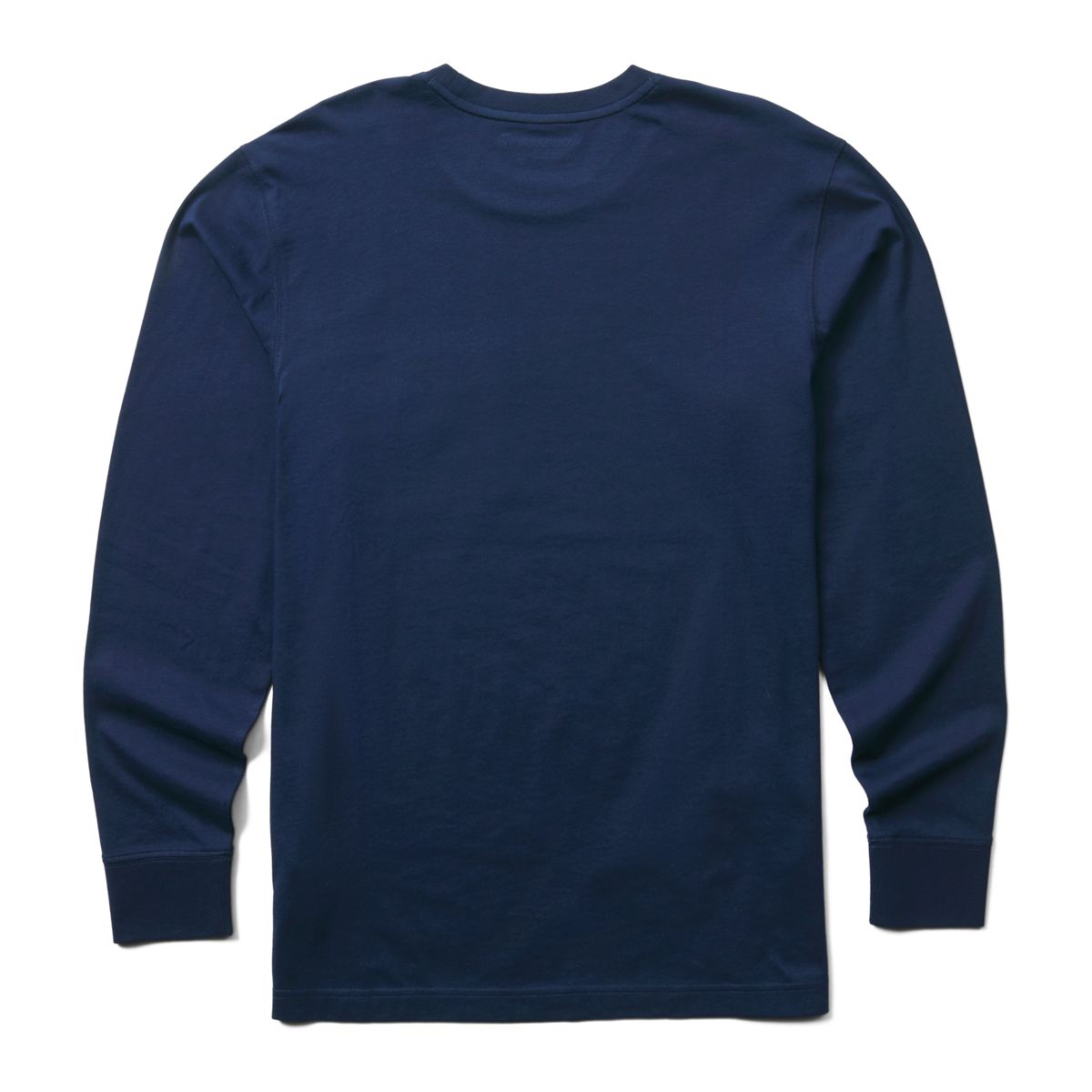 Classic Long Sleeve Pocket Tee, Navy, dynamic 2