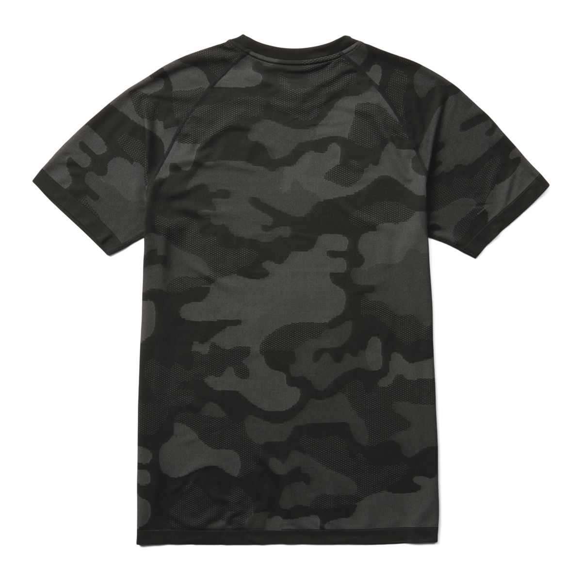 Camo Mesh Crew Neck Undershirt, Black, dynamic 5