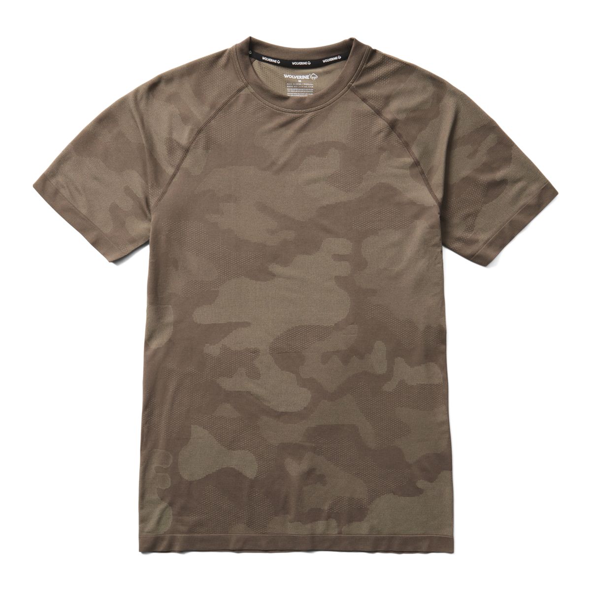 Camo Mesh Crew Neck Undershirt, Canteen, dynamic 1