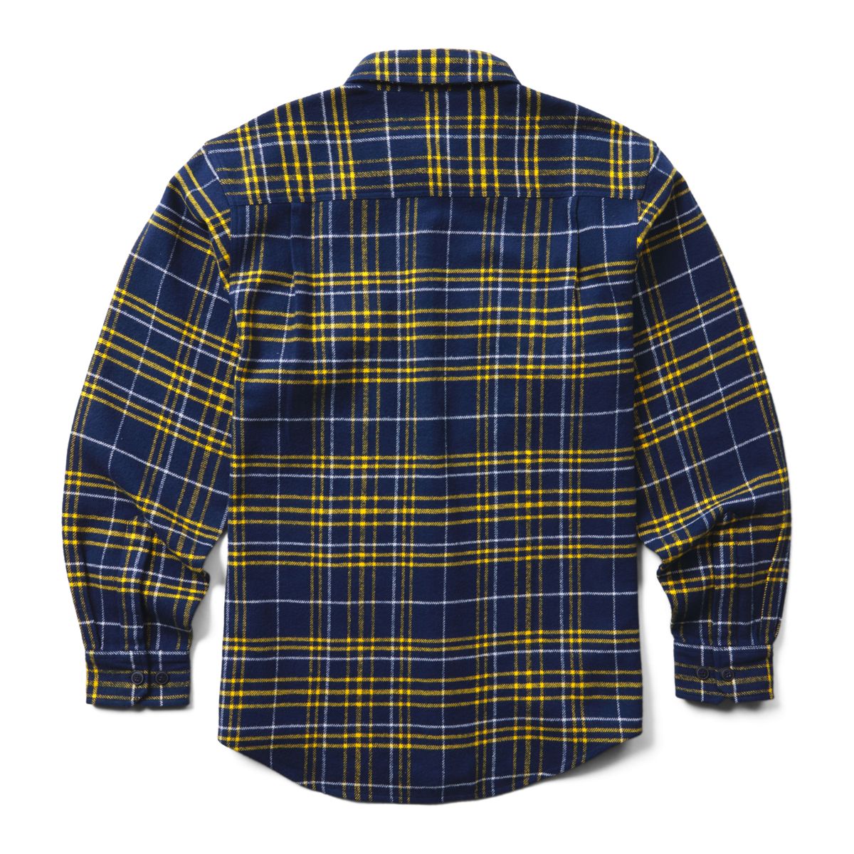 Glacier Heavyweight Long Sleeve Flannel Shirt, Blue, dynamic 2