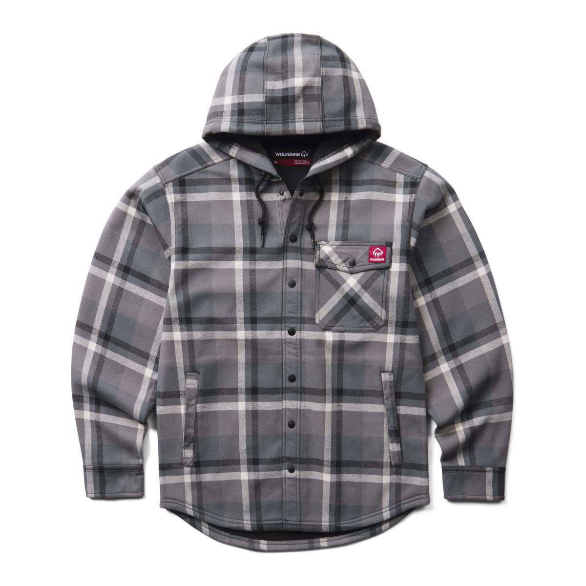 Bucksaw II Hooded Shirt Jac, Dark Shadow, dynamic 1