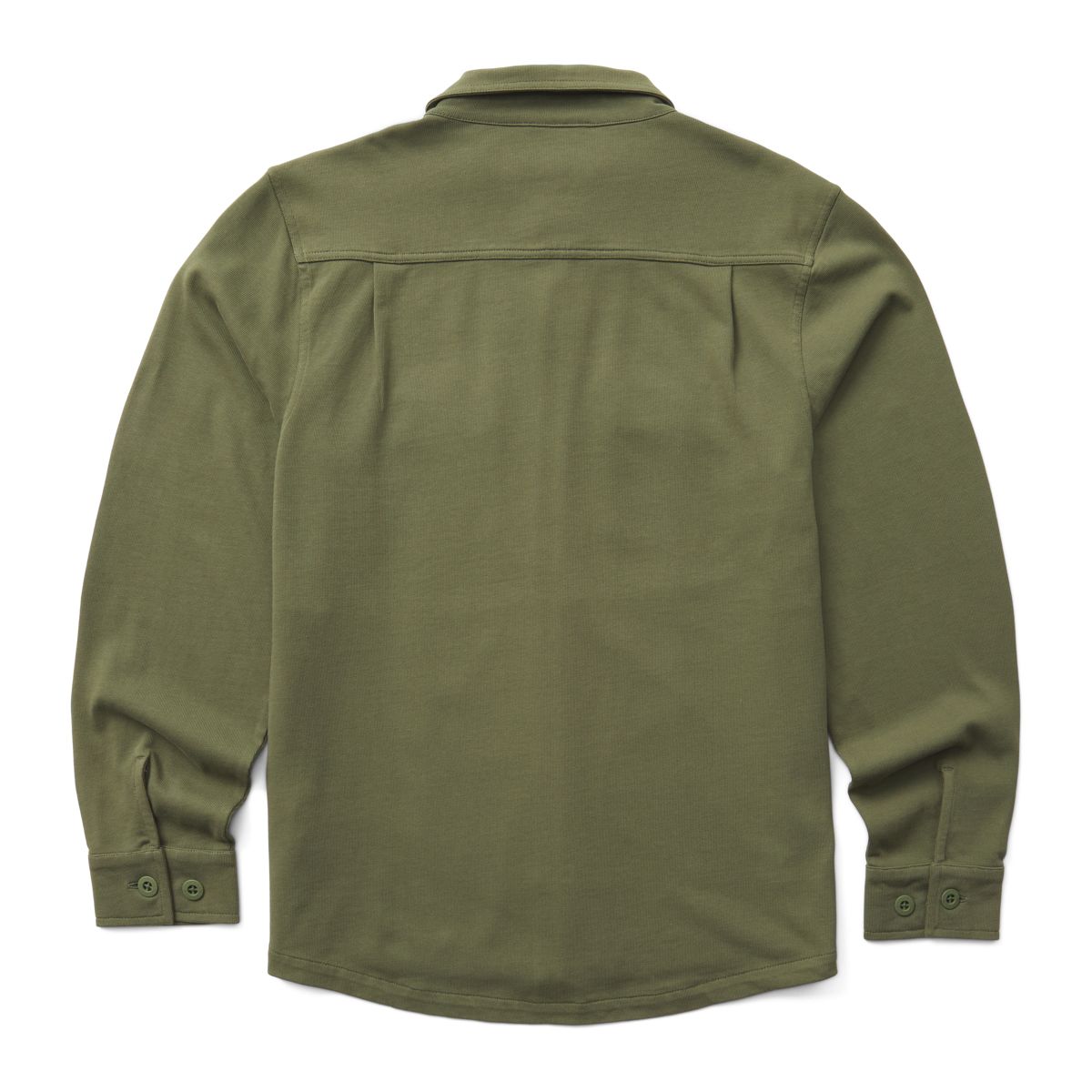 Harbor Jersey Overshirt, Light Oliver, dynamic 2