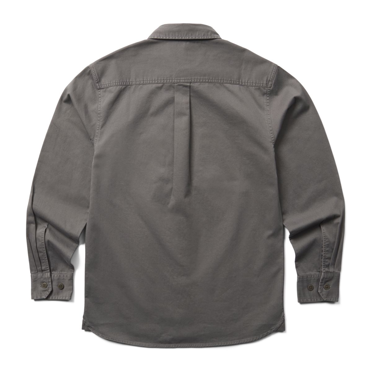 Leland Twill Work Long Sleeve Shirt, Greystone, dynamic 2