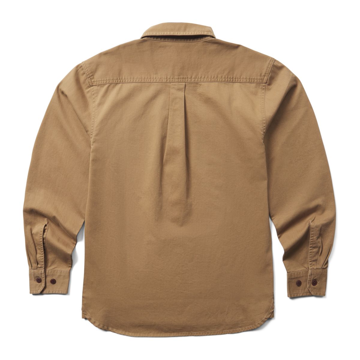 Leland Twill Work Long Sleeve Shirt, Coyote, dynamic 2