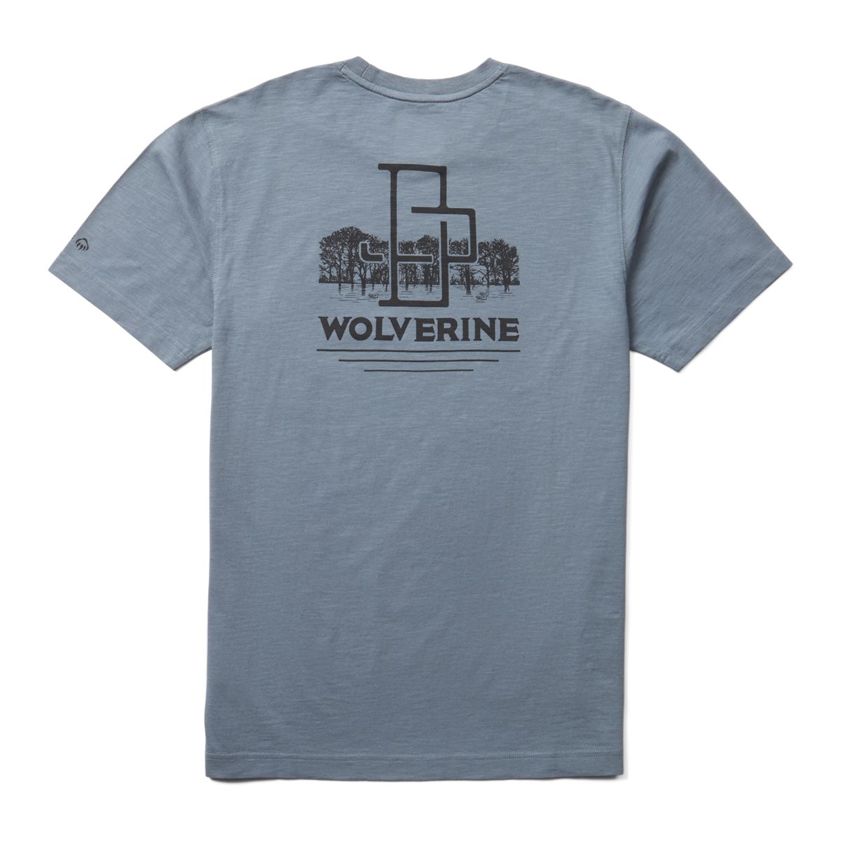 Wolverine x Jordan Davis Graphic Tee, Stormy Blue, dynamic 2