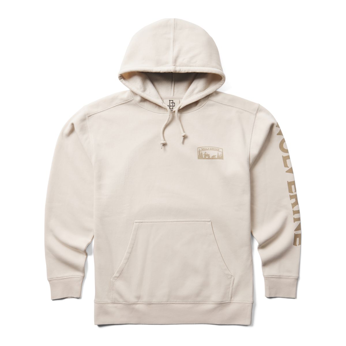 Wolverine x Jordan Davis Hoody, Stone, dynamic 2