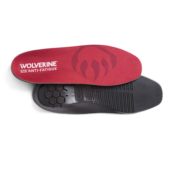 EPX® Anti-Fatigue 18.5mm Insoles, Red, dynamic
