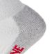 2-pk. Steel Toe Cotton Mid-Calf Sock, White/Grey, dynamic 5