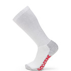 2-pk. Steel Toe Cotton Over The Calf Sock, White/Grey, dynamic 1
