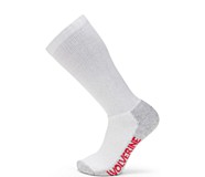 2-pk. Steel Toe Cotton Over The Calf Sock, White/Grey, dynamic