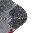 2-PK. Safety Toe Moisture Wicking Sock, Black, dynamic 6