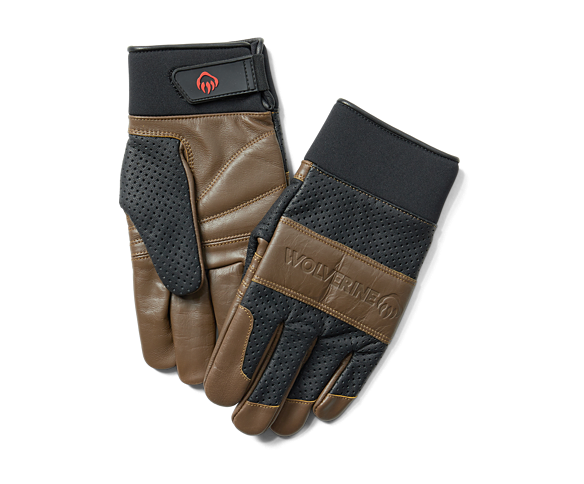 Dusty 2.0 Glove, Black/Tan, dynamic
