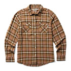 Autumn II Long Sleeve Flannel Shirt, Cedar, dynamic 1
