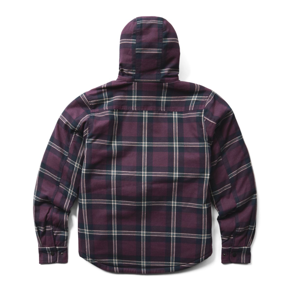 Helena Sherpa Lined Shirt Jac, Plum Perfect, dynamic 2