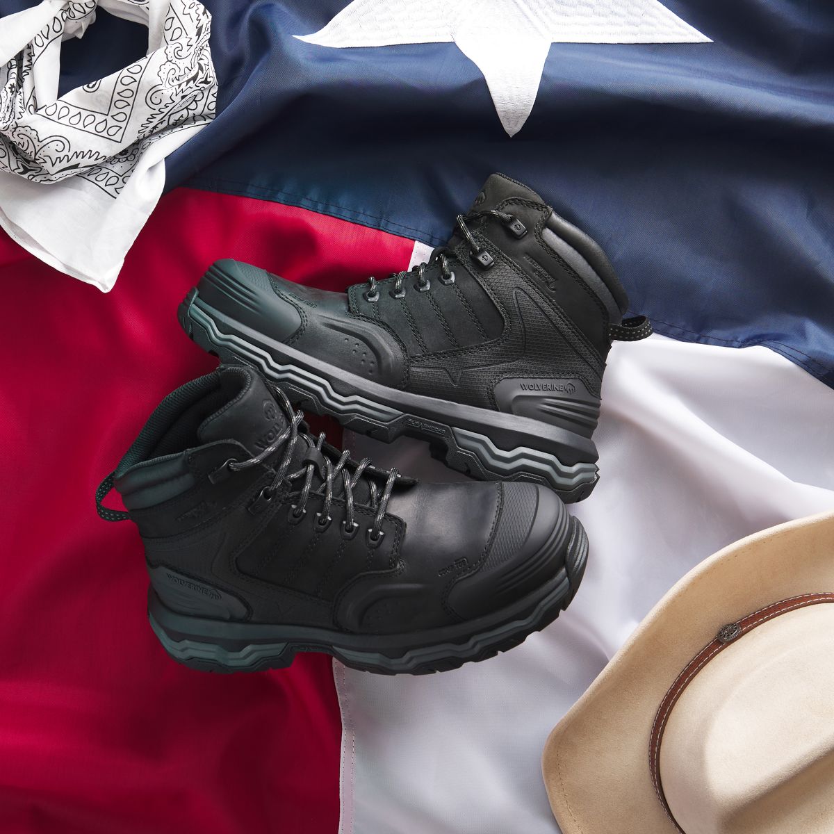 Alpha ft Wolverine Infinity System 6" CarbonMax® Work Boot, Black, dynamic 2