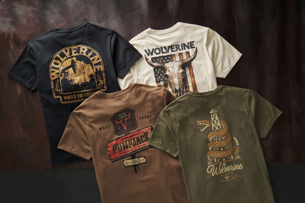 USA Grown Cotton Short Sleeve Graphic Tee, Tombstone Rig Black, dynamic 2