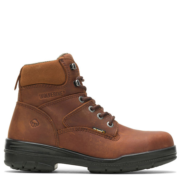DuraShocks® Slip Resistant Steel-Toe 6" Work Boot, Canyon, dynamic
