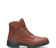 DuraShocks® SR Steel-Toe Direct-Attach 6" Work Boot, Brown, dynamic