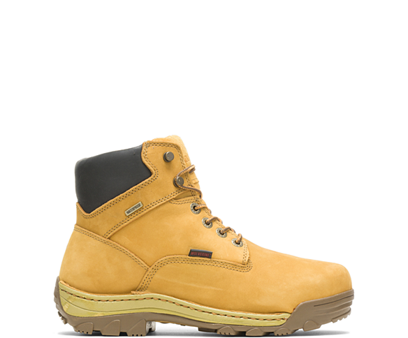 Wolverine Work Boots Mens Dublin Waterproof Insulated 6" W04780 Wheat Leather 