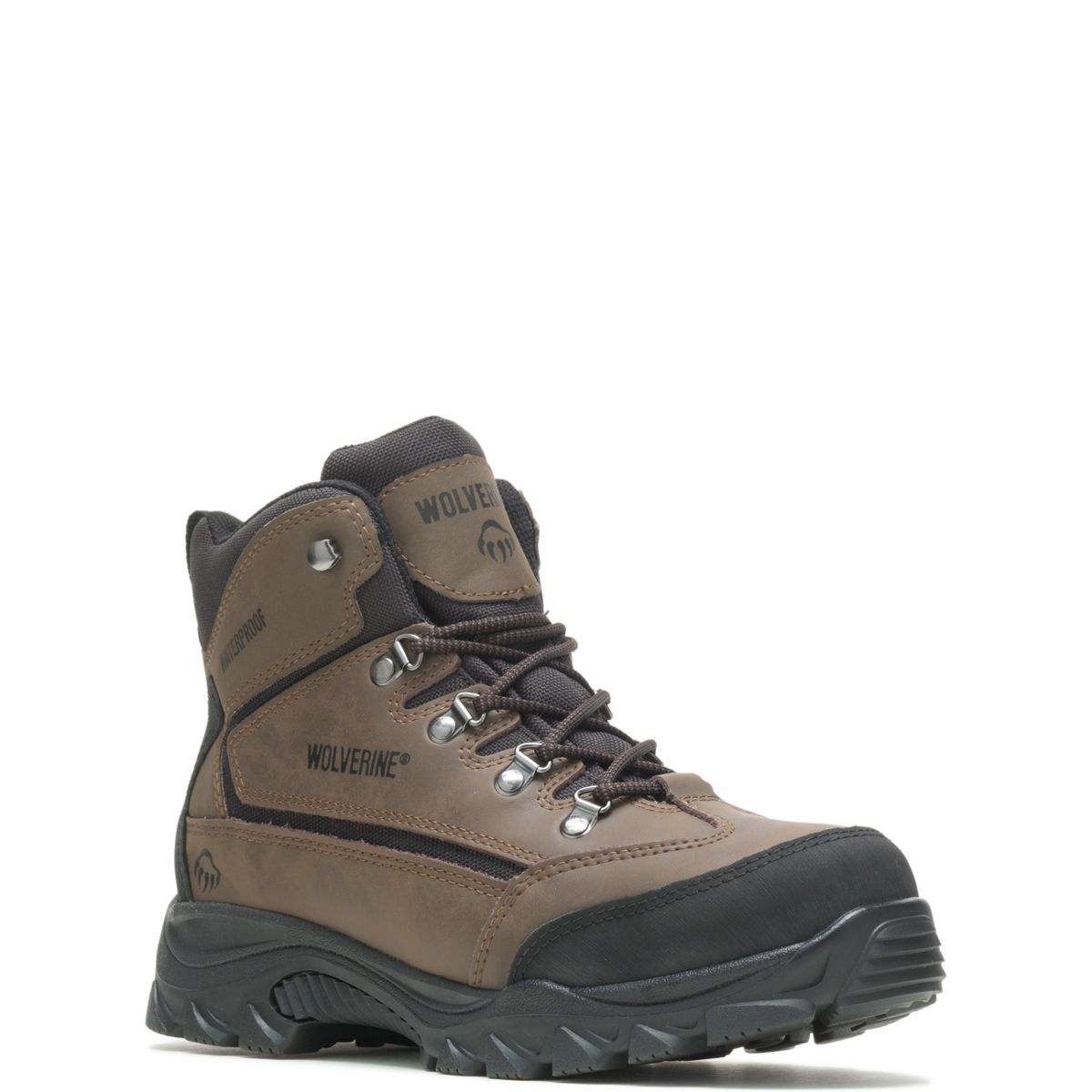 Spencer Waterproof Hiking Boot, Brown/Black, dynamic 2