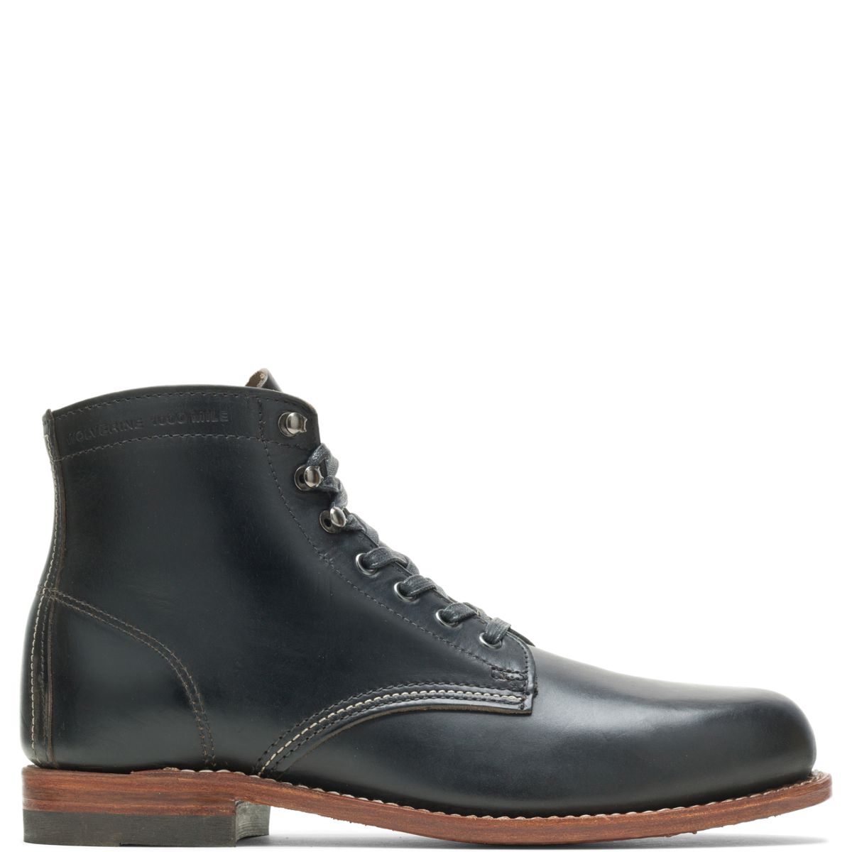 1000 Mile Plain-Toe Original Boot, Black, dynamic 1