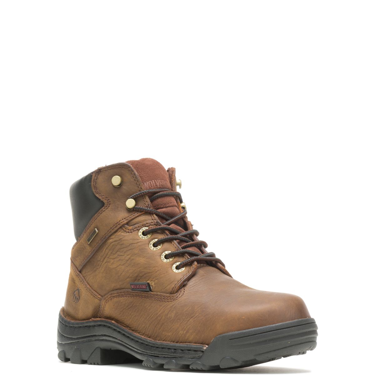 Durbin Waterproof 6" Work Boot, Brown, dynamic 2