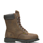 McKay Waterproof Steel-Toe 8” Work Boot, Brown, dynamic 1