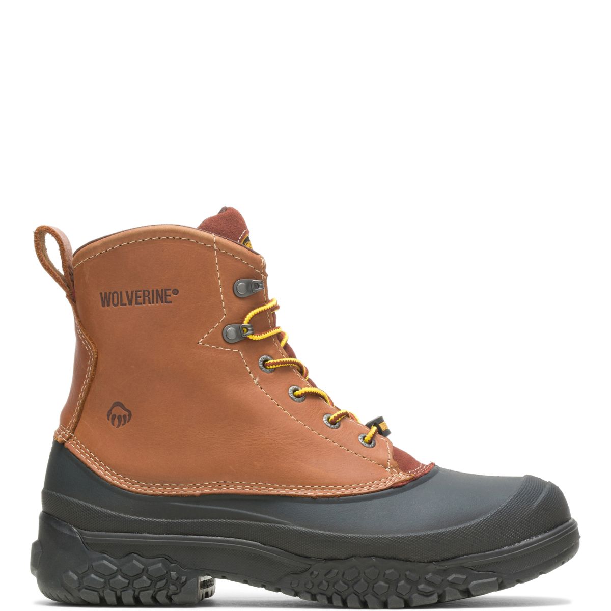 wolverine slip on work boots