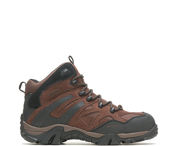 Wolverine Men Shoes Outdoor Shoes Size 8.5 Medium Width Mens Wilderness Composite Toe Boot Gravel 