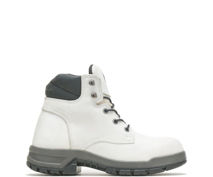 Ram Trucks Collection - Tradesman Safety Toe Work Boot, White, dynamic 1