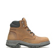 Ram Trucks Collection - Tradesman Safety Toe Work Boot, Brown, dynamic