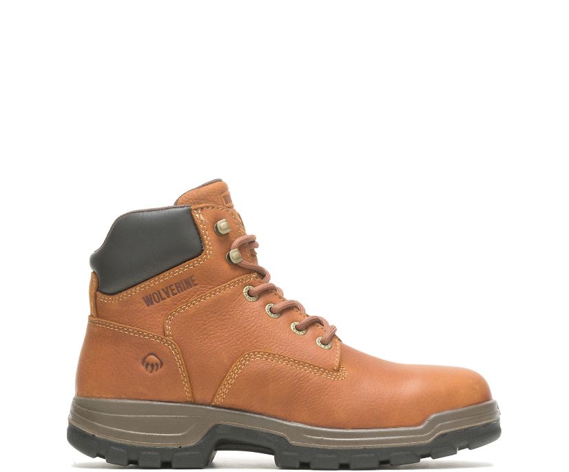 DuraShocks® SR Direct-Attach 6" Waterproof Steel-Toe Boot, Gold, dynamic 1
