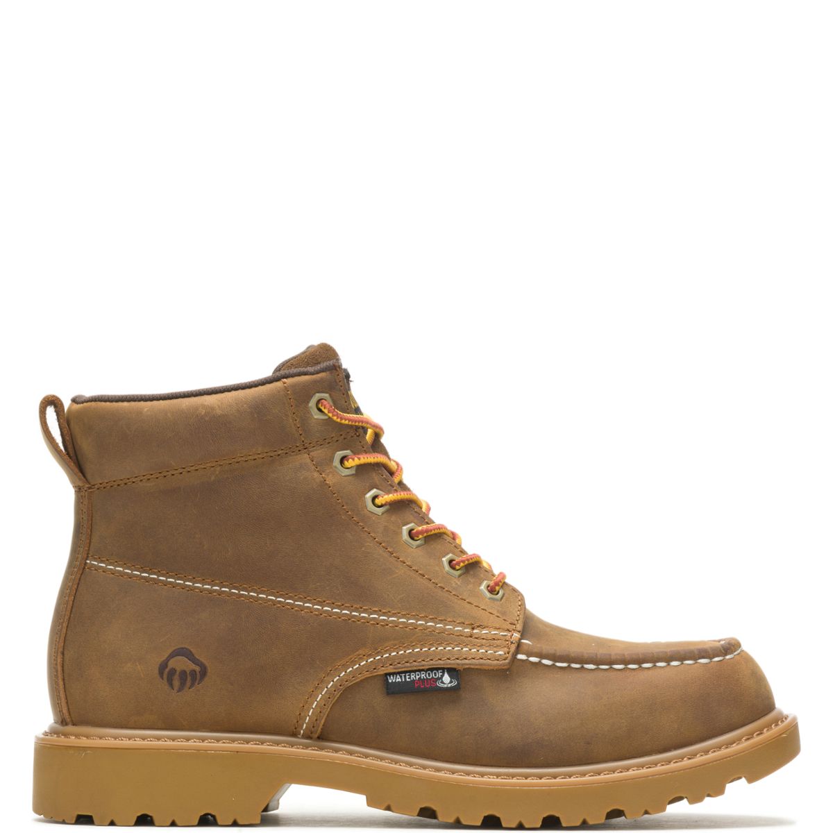 Floorhand Moc Toe 6” Work Boot, Tan, dynamic 1