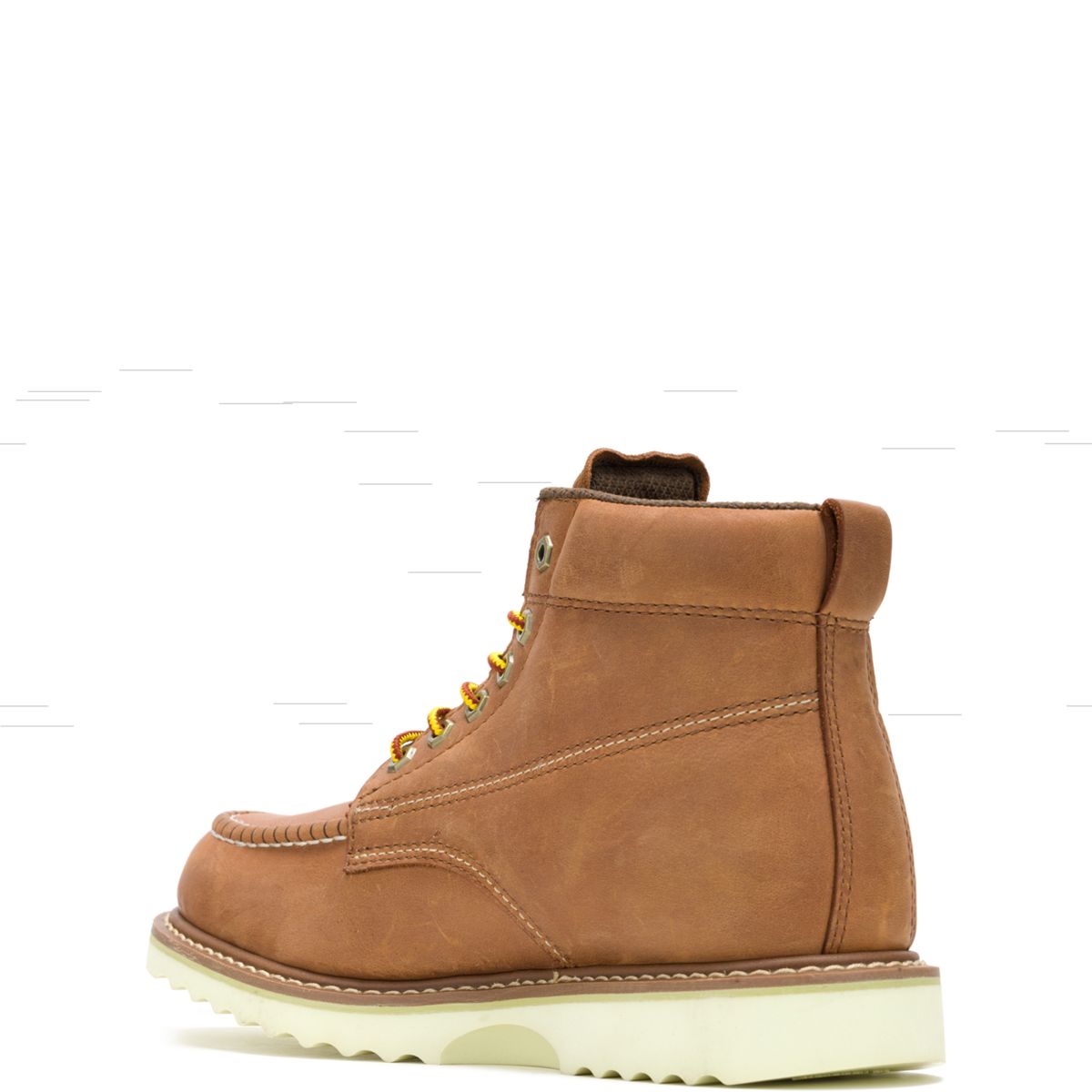 Apprentice Wedge 6" Moc-Toe Work Boot, Cashew, dynamic 3