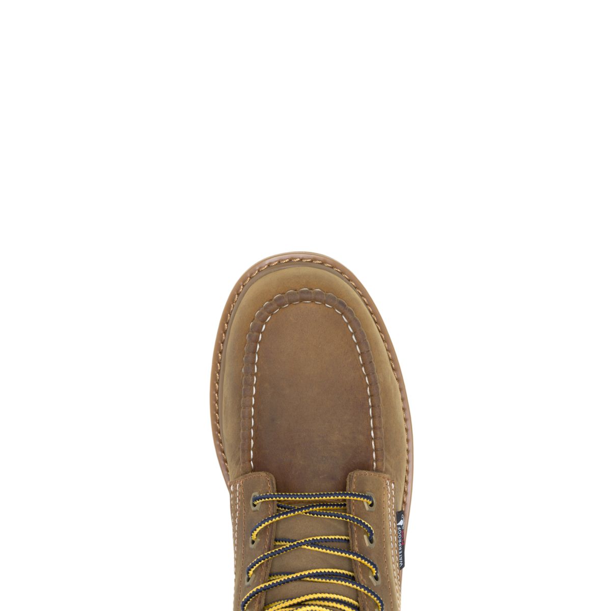 Wolverine x Valiant University of Michigan Floorhand Moc Toe Work Boot, Tan, dynamic 7