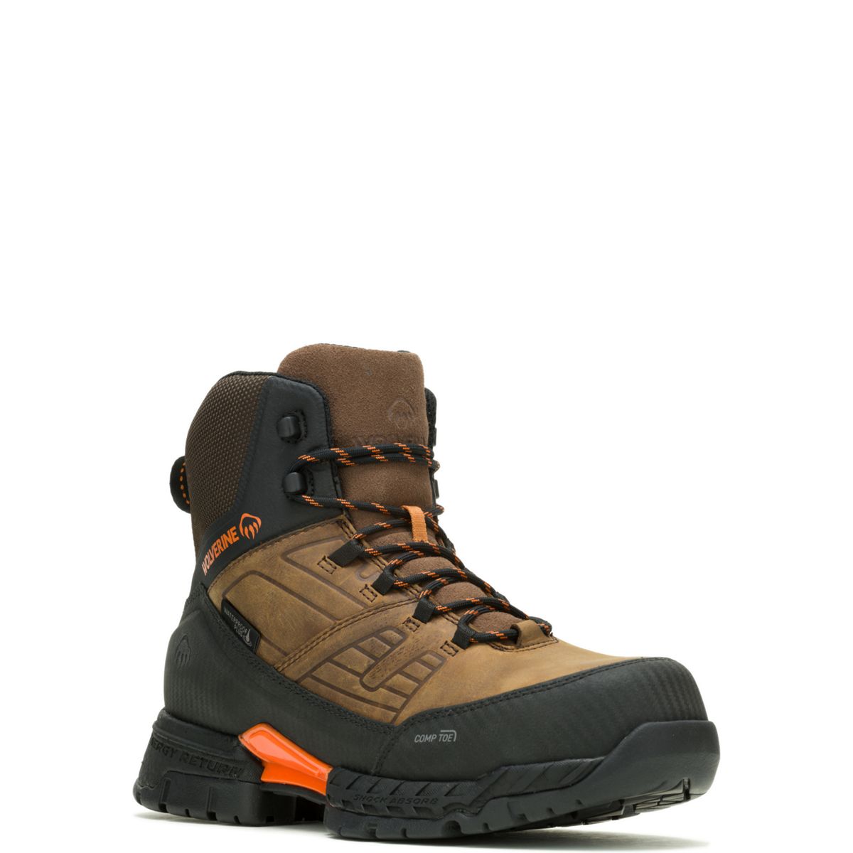Surge LX EnergyBound™ 6" CarbonMax® Work Boot, Sudan Brown, dynamic 2