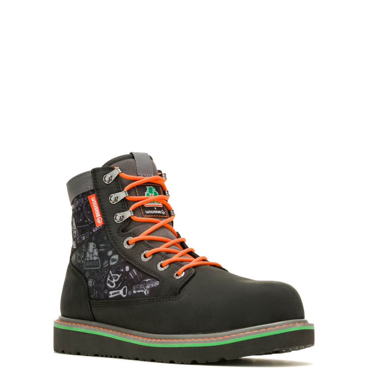 Wolverine y Jarritos Trade Wedge Boot, Black, dynamic 2