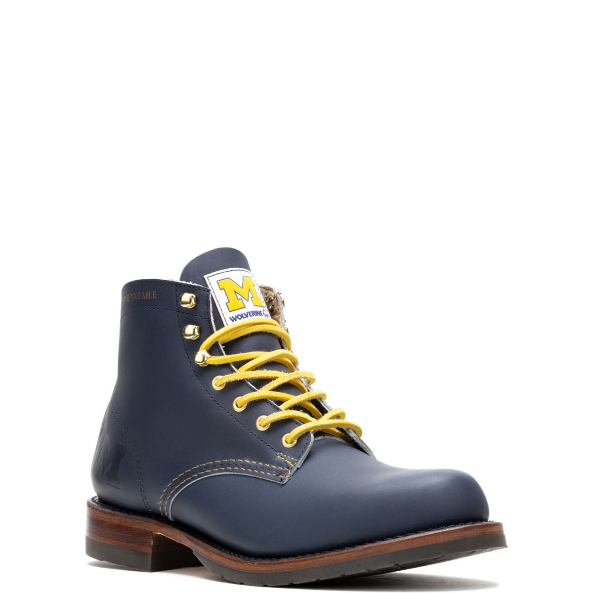 Men s Wolverine x University of Michigan Team 144 Commemorative 1000 Mile Boot