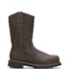 Brek Durashocks® Waterproof Wellington Steel-Toe EH Work Boot, Dark Brown, dynamic 1
